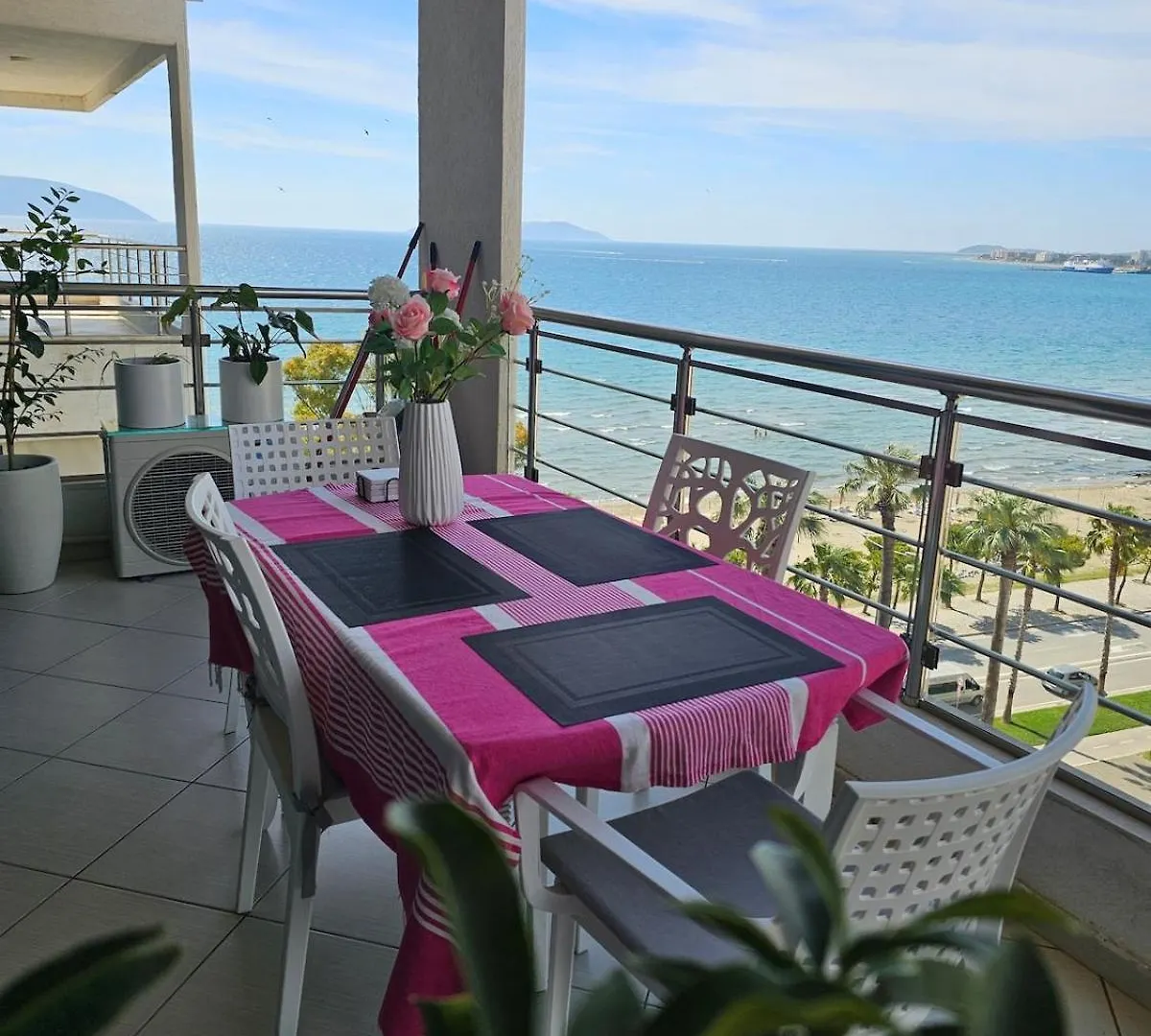 Splendid Sea View, Great Location! Apartment Vlore 0*,